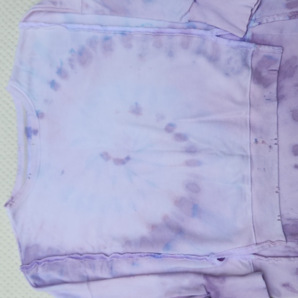 Nwot Free People Custom Tie Dye Camden Pullover - Picture 3 of 10